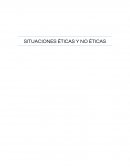 Situaciones éticas y no éticas