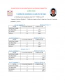 Presentación de los resultados de la prueba diagnostica