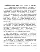 RESEÑA HISTORICA DEL ESTABLECIMIENTO
