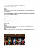 Reuniones Internacionales para el impulsar el Desarrollo Sustentable. Estrategia Mundial para la Conservación