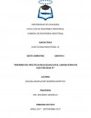 Informes de prácticas realizadas en el laboratorio de electricidad IV