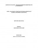 EJERCICIO DE APLICACIÓN: " ANÁLISIS DE INFORMACIÓN SUMINISTRADA POR LAS HERRAMIENTAS"