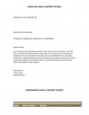 SOLICITUD PARA EL SOPORTE TECNICO