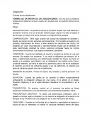 Obligaciones Fuentes de las obligaciones
