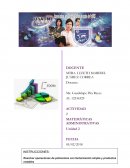 Actividad Matemáticas administrativas