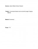 10 principios básicos de la economía según Gregory Mankiw
