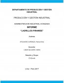 DEPARTAMENTO DE PRODUCCIÓN Y GESTIÓN INDUSTRIAL