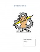 Que es la electromecánica