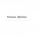 Departamento de Filosofía Procesos Afectivos