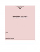 PRIMER INFORME DE MARKETING