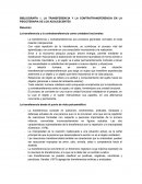 LA TRANSFERENCIA Y LA CONTRATRANSFERENCIA EN LA PSICOTERAPIA DE LOS ADOLESCENTES