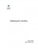 Alfabetización científica