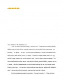 Texto Narrativo: “Mi compañera y yo”