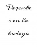 Cuento de francia. Paquetes en la bodega