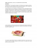 TEMA: INFORME SOBRE LA VISITA A LOS LABORATORIOS DE INVESTIGACIÓN