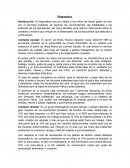 Contexto escolar: El Jardín de Niños “Nueva creación"