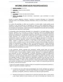 INFORME ORIENTADOR PSICOPEDAGÓGICO