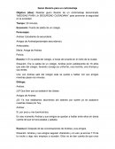 Guión de Cortometraje sobre Seguridad Estudiantil