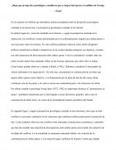Bajo que perspectiva psicológica, consideras que es mejor interpretar el conflicto de Trump – Peña?