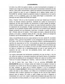 ENSAYO GRAMATICA LA EUCARISTIA