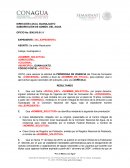 EXPEDIENTE: «No_EXPEDIENTE» ASUNTO: Se emite Resolución