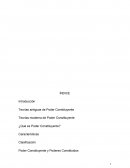 Teorías moderna de Poder Constituyente ¿Qué es Poder Constituyente?