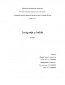 Lenguaje y habla (Ensayo)