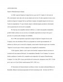 ANÁLISIS DE LA COMPAÑÍA SUPERIOR MANUFACTURING Y LAS RAZONES FINANCIERAS.