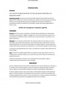 Responder ¿Es correcto el adoctrinamiento a la hora de querer desarrollar una educación moral?