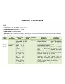 PROGRAMAS DE INTERVENCIÓN NIÑOS