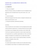 ESQUEMA PARA LA ELABORACIÓN DE UN PROYECTO DE INVESTIGACIÓNtigacion estadistica