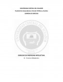 DERECHO DE PROPIEDAD INTELECTUAL .Patentes