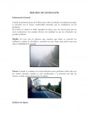 RESUMEN DE CONDUCCIÓN