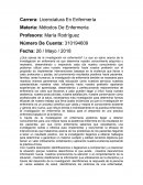 Metodos de enfermería