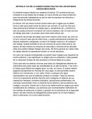 ARTICULO 123 DE LA CONSTITUCION POLITICA DE LOS ESTADOS UNIDOS MEXICANOS