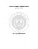 POLÍTICAS Y GOBERNABILIDAD