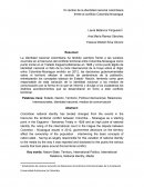 El cambio de la identidad nacional colombiana frente al conflicto Colombia-Nicaragua