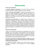 El valor de la biodiversidad