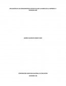 APLICACIÓN DE LOS CONOCIMIENTOS VISTOS EN CLASE AL MANEJO DE LA IMPRENTA Y PAPELERIA JMR