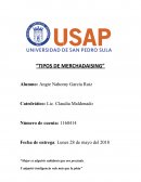 Tipos de merchandaising