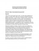 Premio nobel de economía y paz