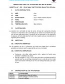 ORIENTACION PARA LAS ACTIVIDADES DEL MES DE MARZO