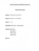TRABAJO PRÁCTICO FINAL MATEMÁTICA Y SU ENSEÑANZA II