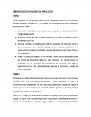 Proceso de aplicación