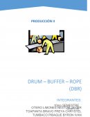 DRUM – BUFFER – ROPE (DBR)