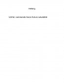 Lema: caminando hacia futuro saludable