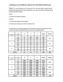 VARIABLES ALETORIAS DISCRETAS TRIDIMENSIONALES