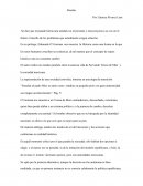 Reseña al prólogo Escritos y memorias