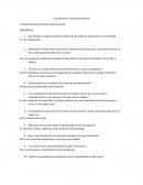 Cuestionario para el primer examen parcial.