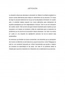 Justifiacion educacion